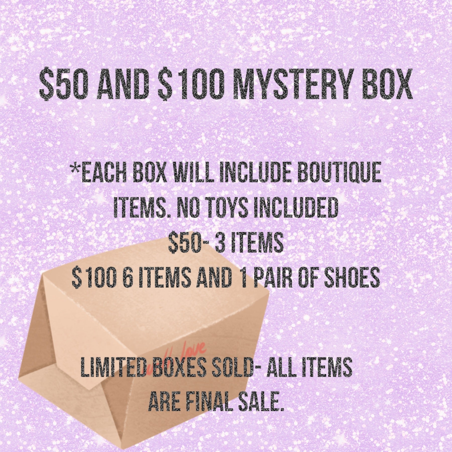 5 LB Mystery Box for Men's just 50 dollars