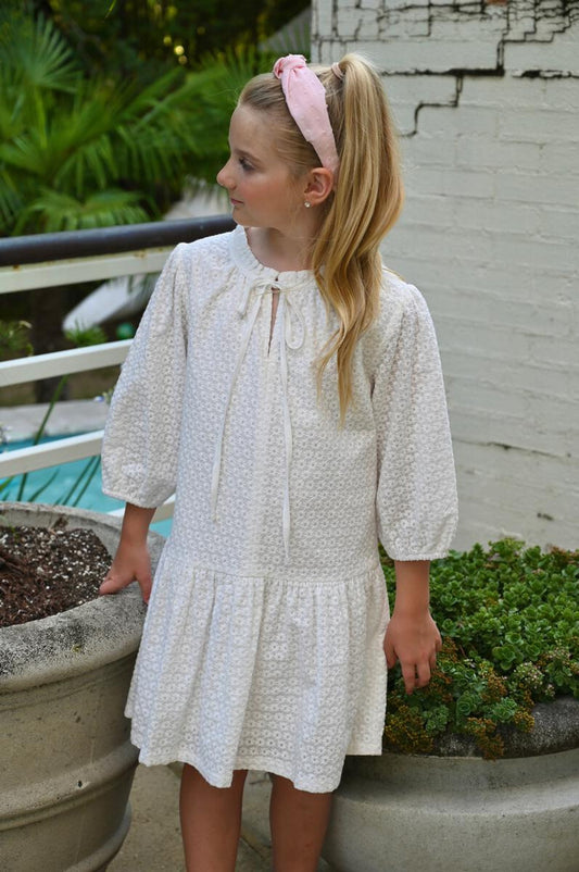 Eve Dress White eyelet