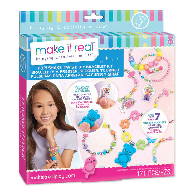 Pop! Shake! Twist! DIY Bracelet kit