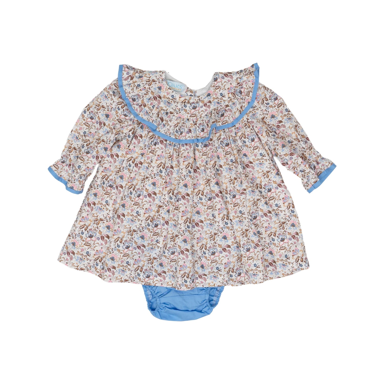 Pink/Blue Floral Layla Bloomer set