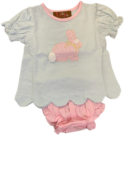 Bunny Hop Bloomer Set