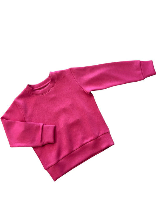 Dark Pink Performance Sweatshirt