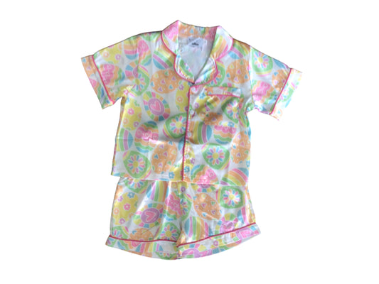 Easter Egg Silky Pjs