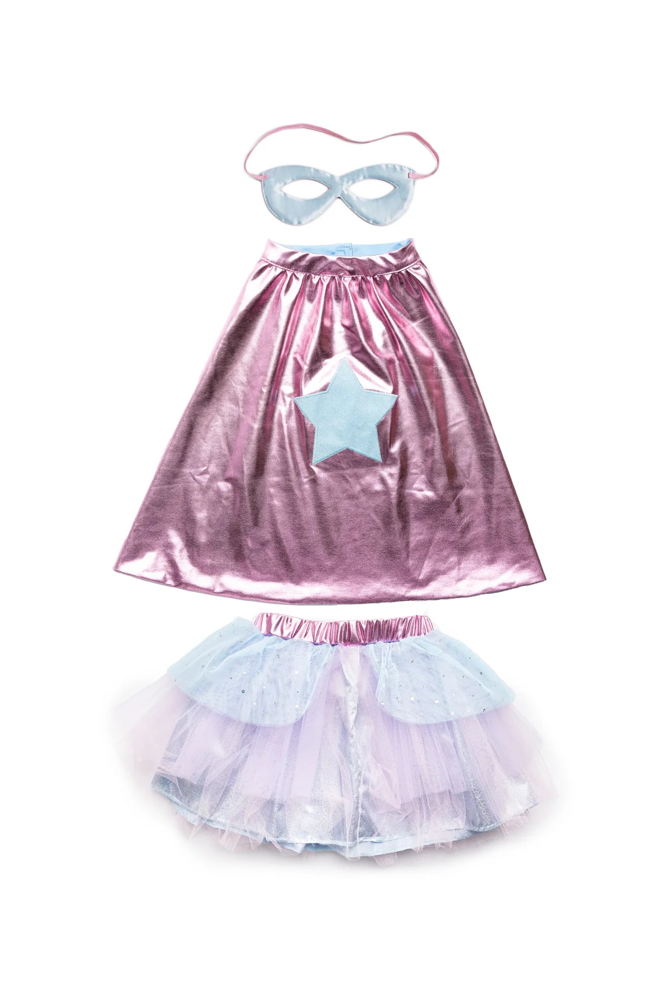 Super-duper Tutu Cape/Mask Pink