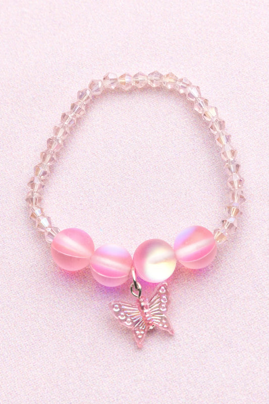 Holo Pink Crystal Bracelet