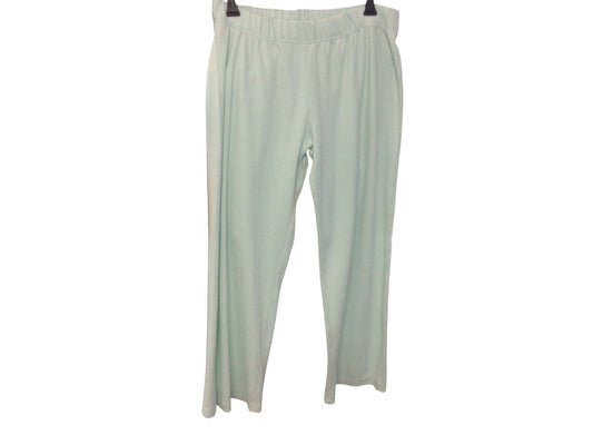 Mint ribbed lounge pants