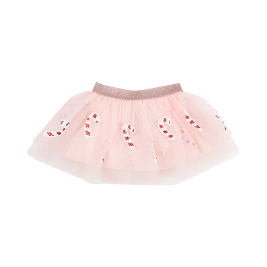 Christmas candy canes tutu skirt