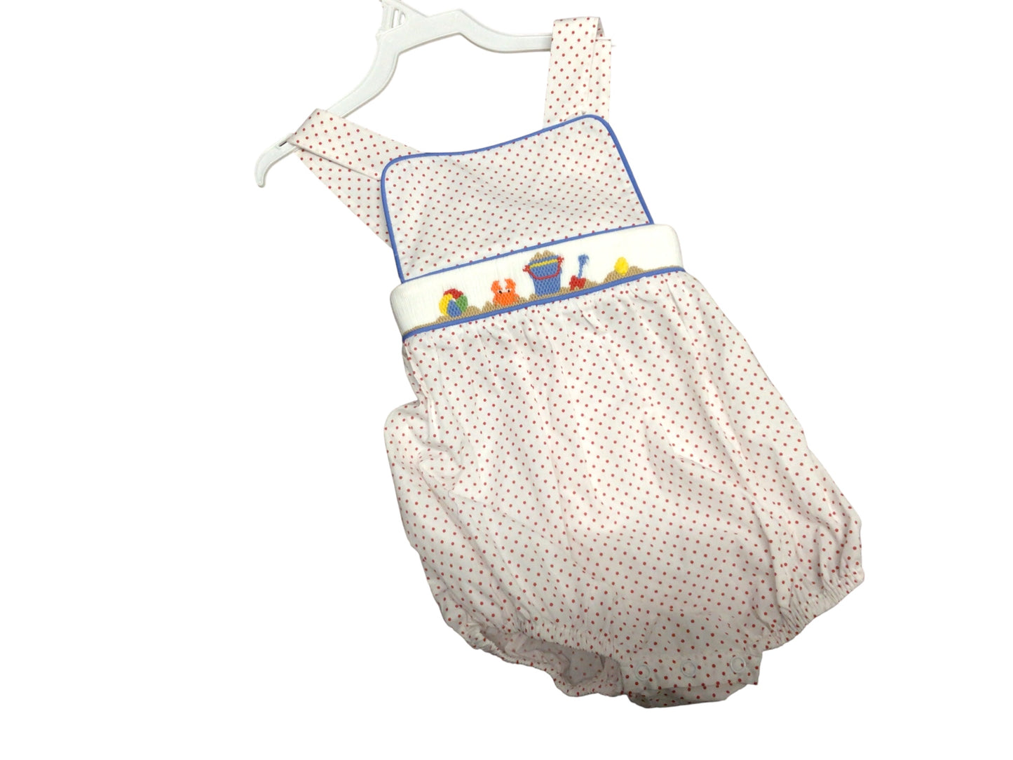 Red Knox sunsuit