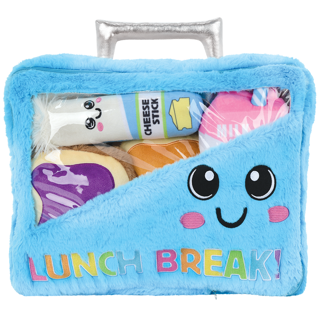 Lunch break fleece plush