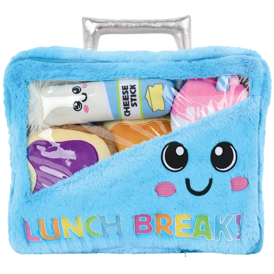 Lunch break fleece plush