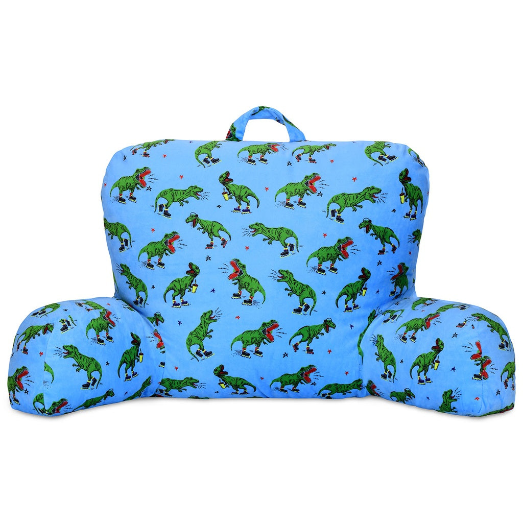 Skating Dinosaur Lounge pillow