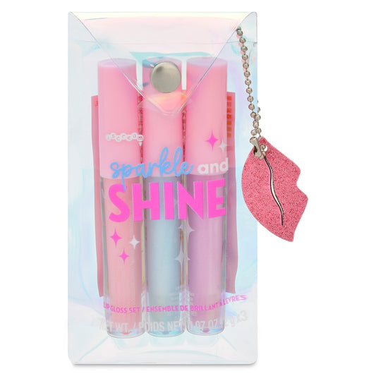 Sparkle and shine lip gloss set