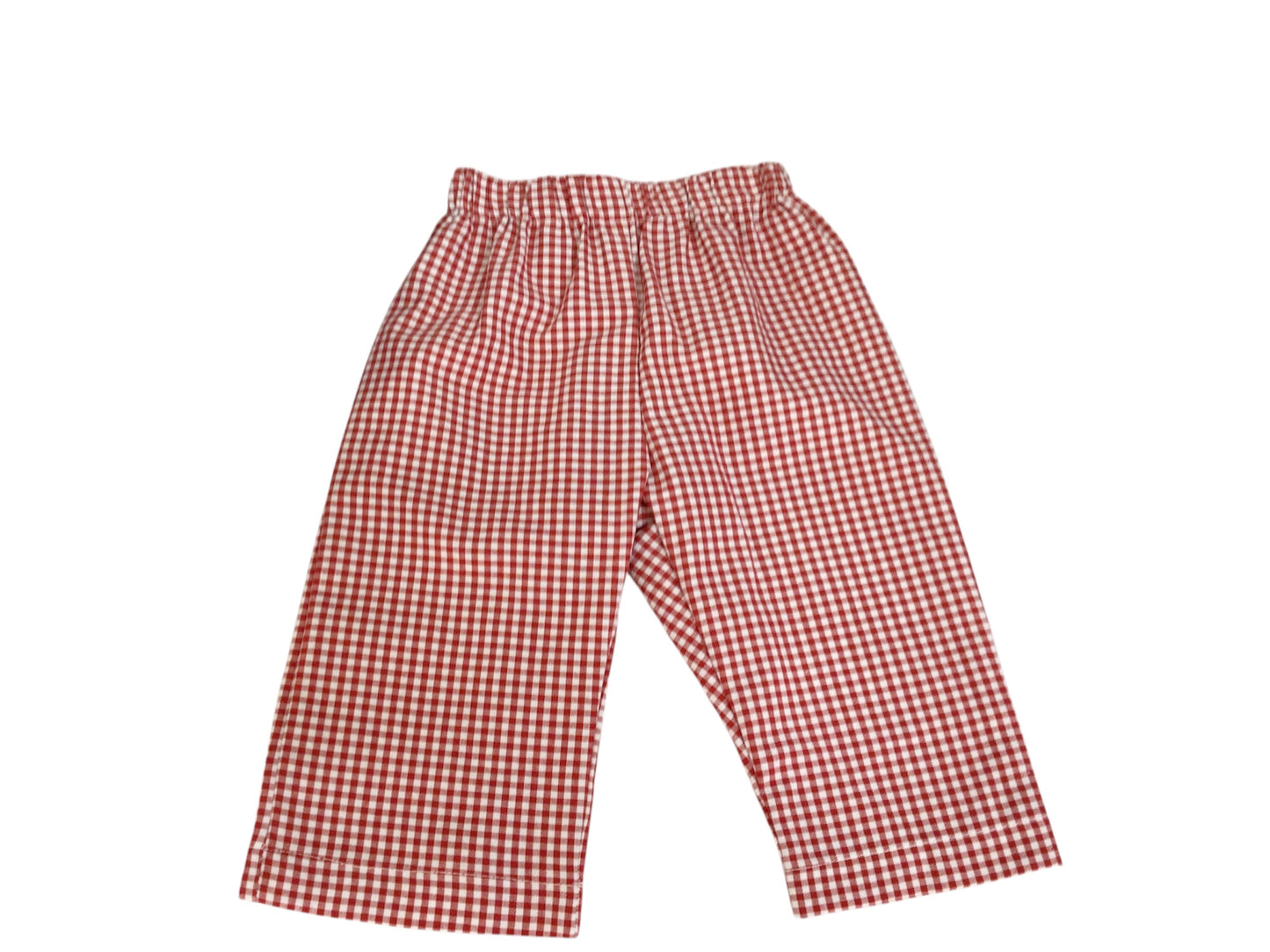 Red Check Pants