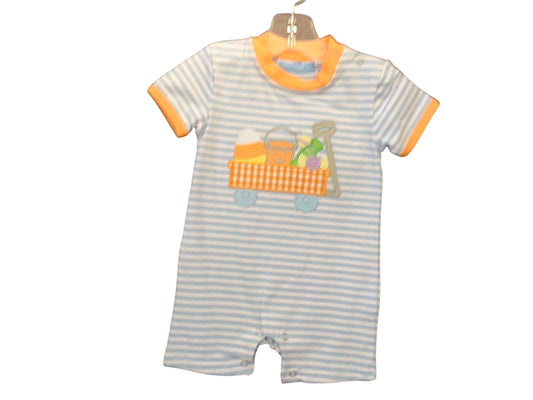 Halloween Wagon Romper