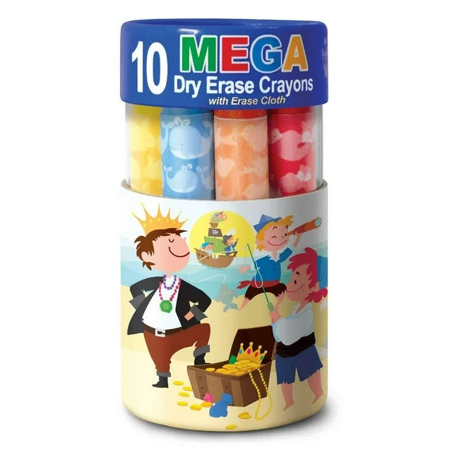 Trace and Erase crayons