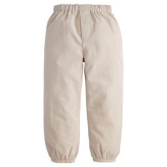 Banded Pebble twill pants