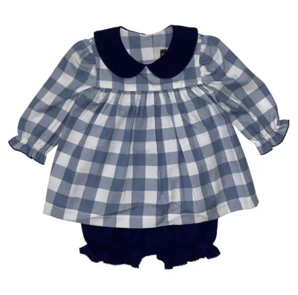 Blue Gingham Blakely