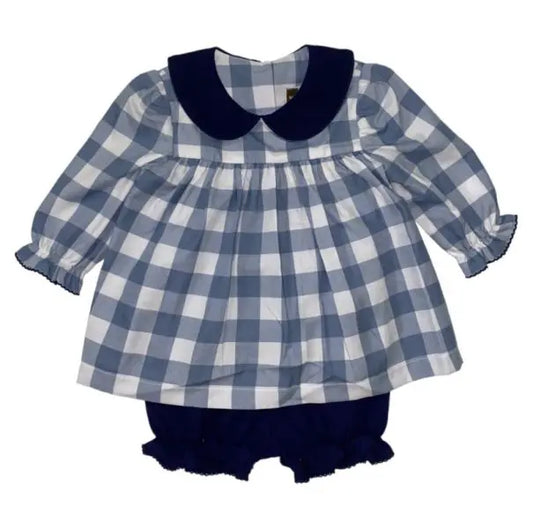 Blue Gingham Blakely