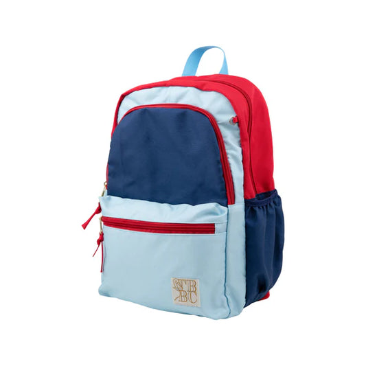 Don't forget your backpack Blue/Red