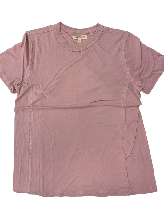 Bleached Mauve Relaxed fit tee