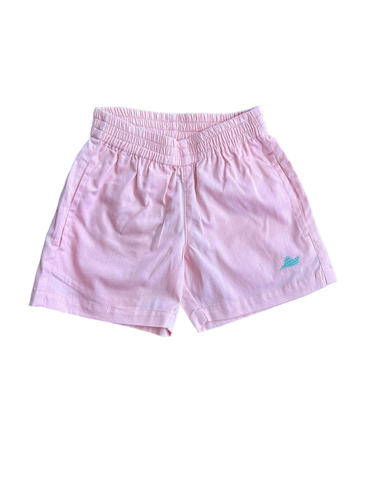 Southbound Pink twill shorts