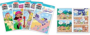 Melissa and Doug phonics comics