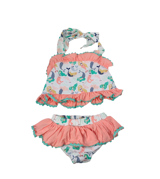 banana split mermaid 2pc