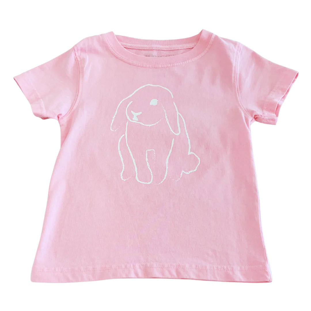 Light pink bunny t shirt