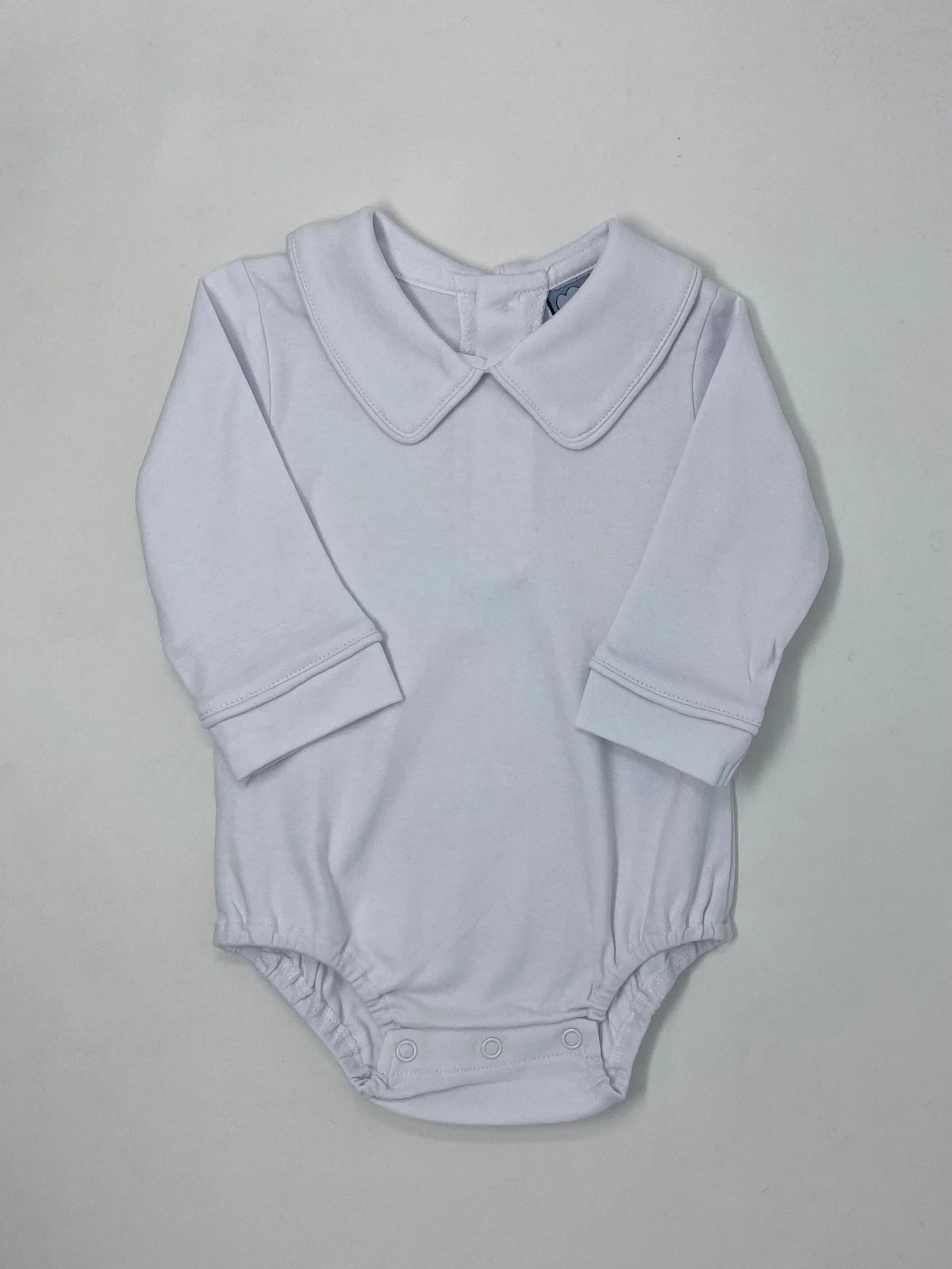 B collar LS onesie