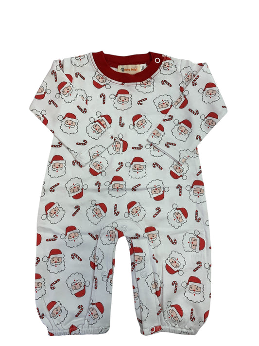 Santa Head Romper