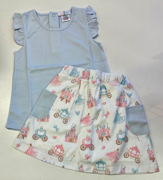 Princess castle skort