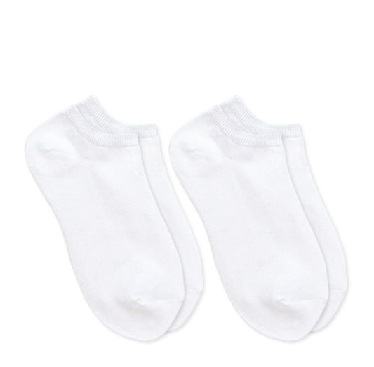 white low cut socks