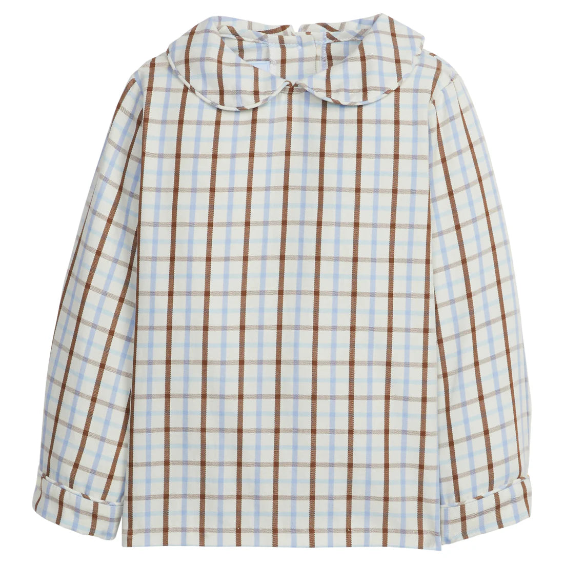 Brownfield Plaid Peter Pan Shirt