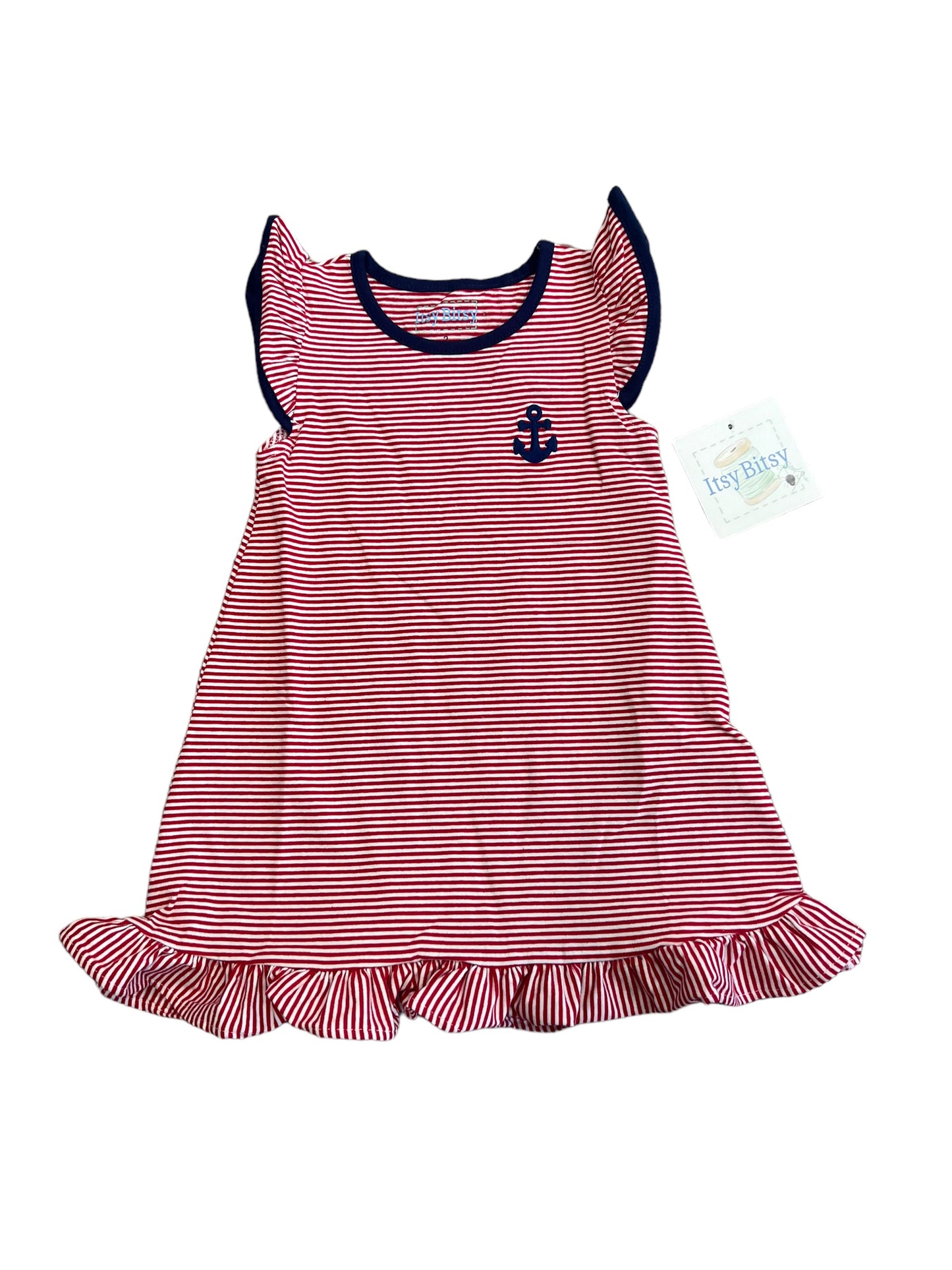 Anchor flutter dress