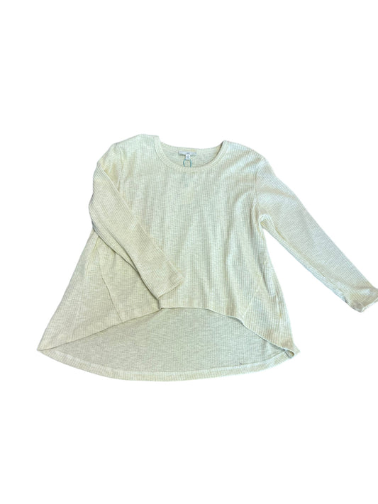 pale yellow LS top