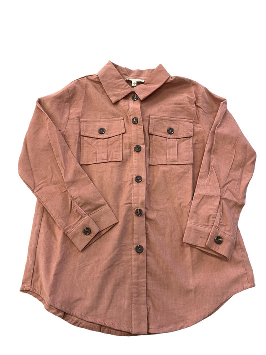 Mauve Button up