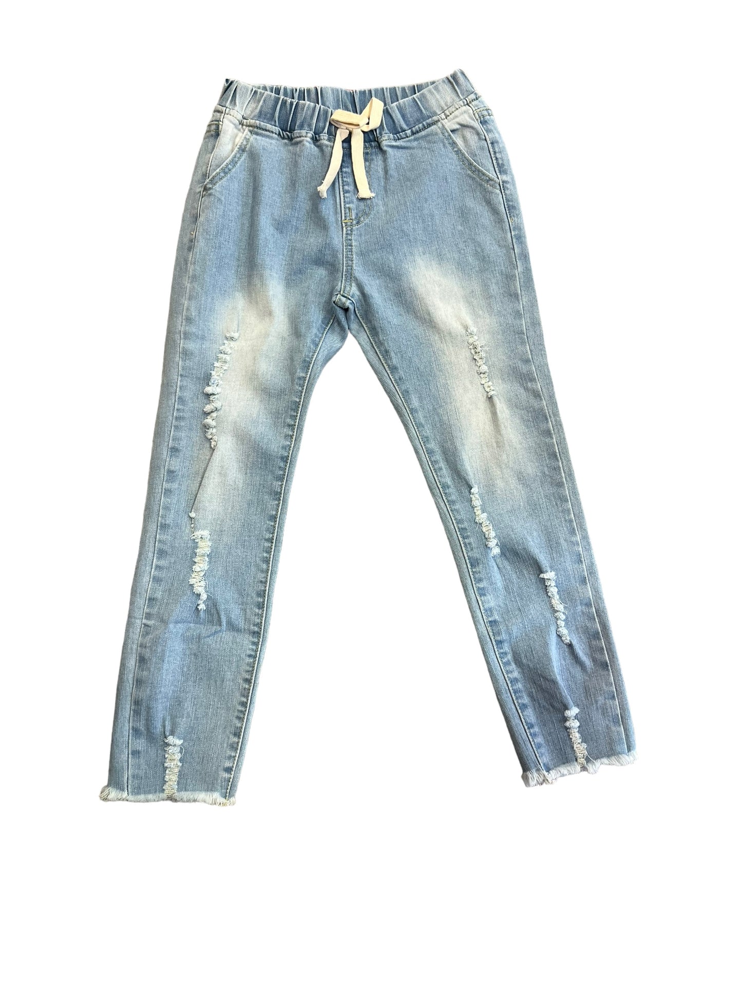 Light wash denim