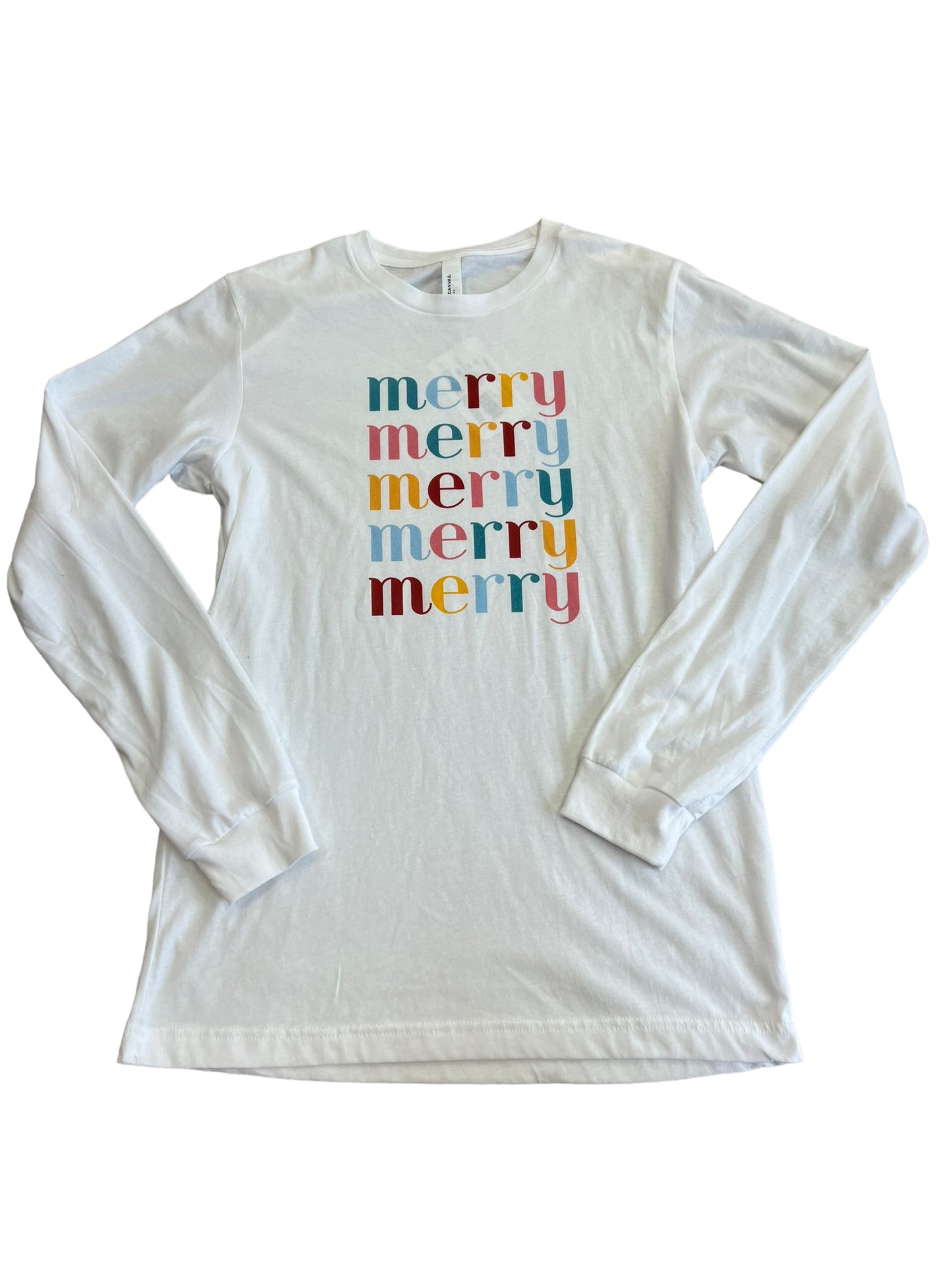 multi merry shirt