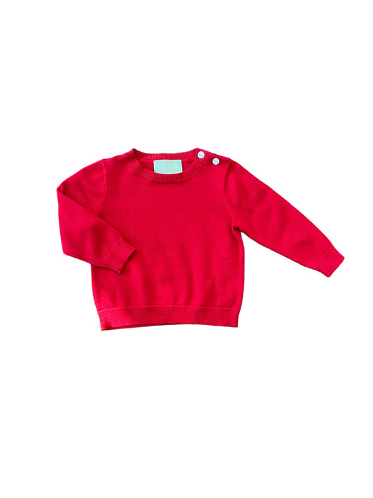 Boys Button Sweater