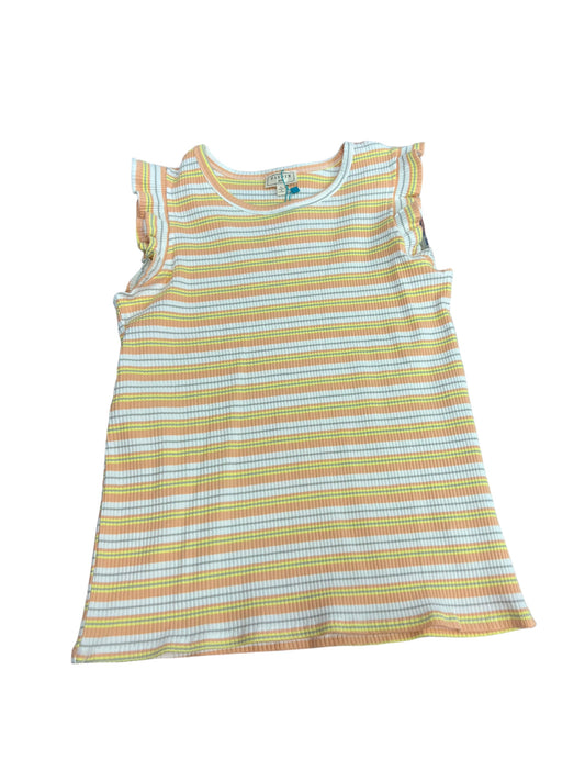 Orange/yellow stripe tank