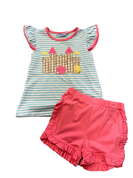 Sand Castle short set