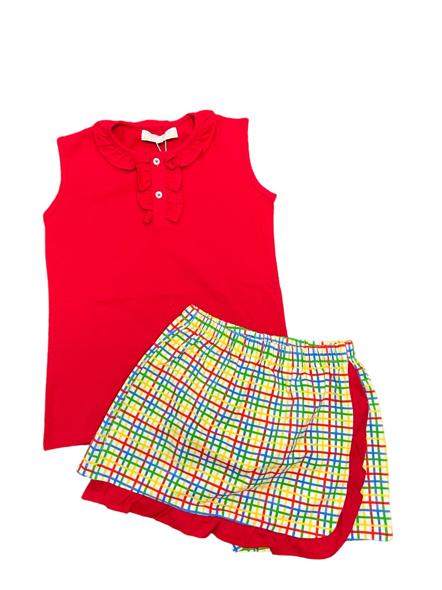 brinley plaid skort