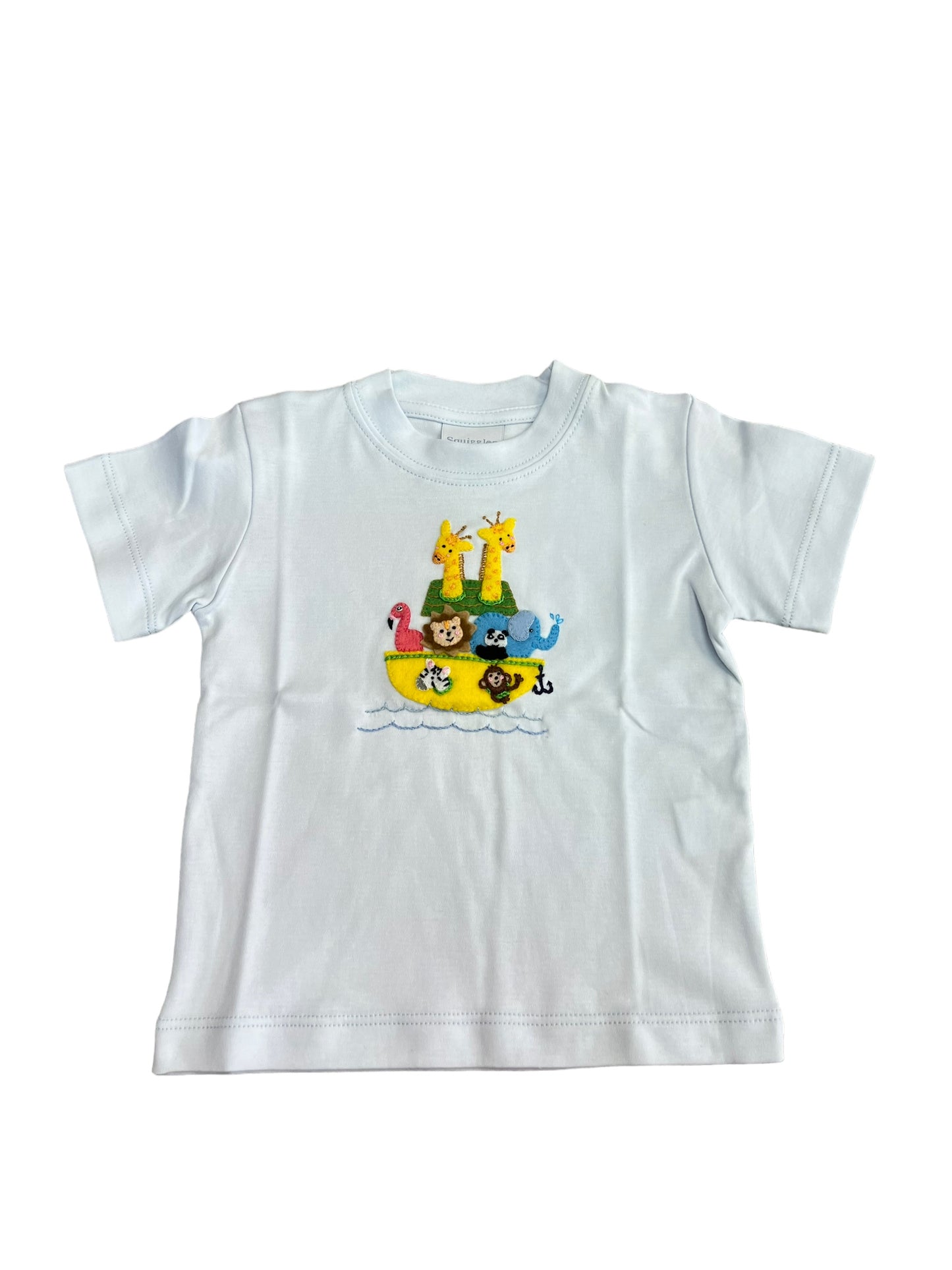 blue animal ark shirt