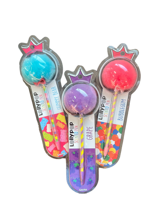 scented lollipop pen