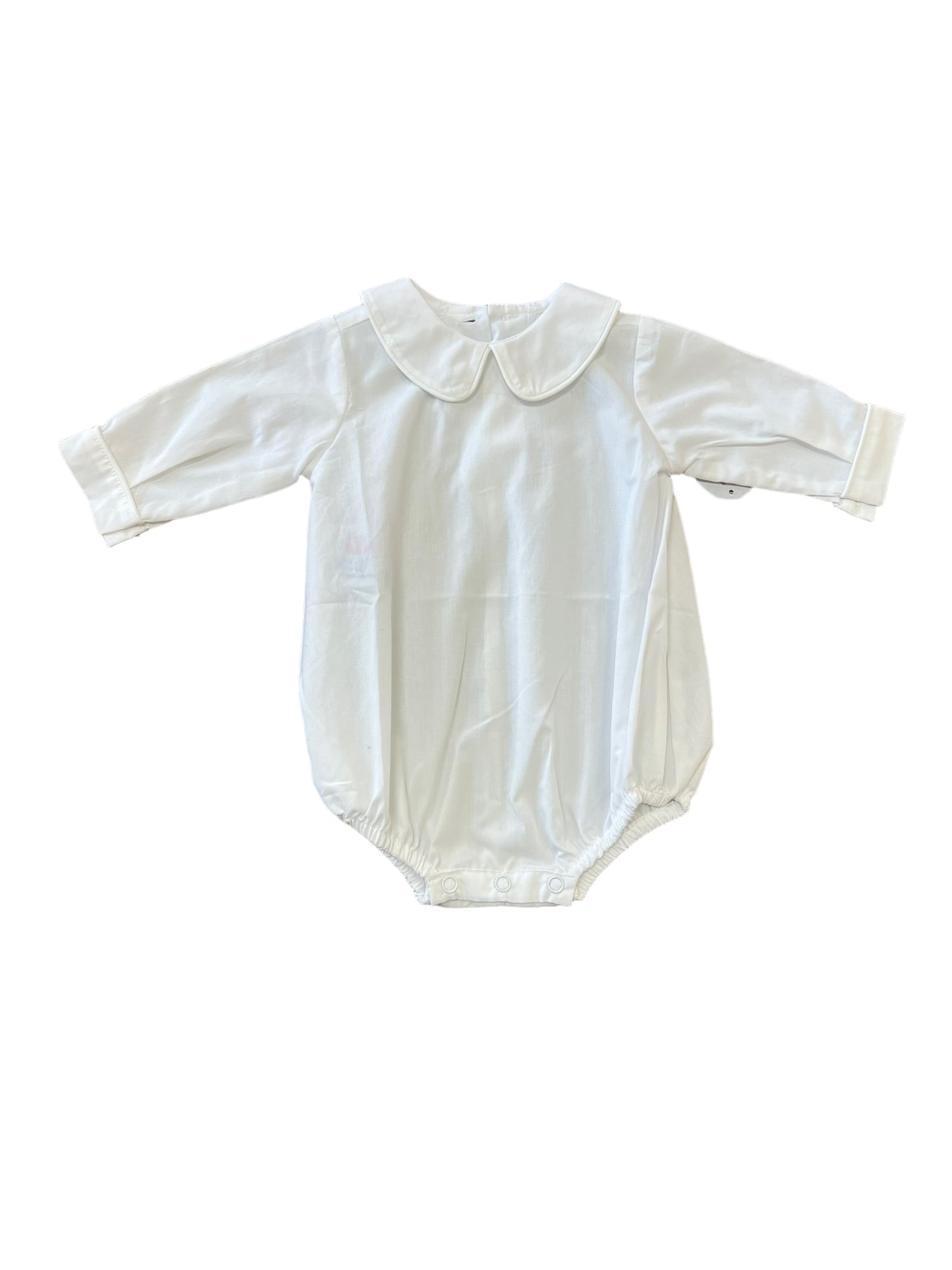 White B long onesie