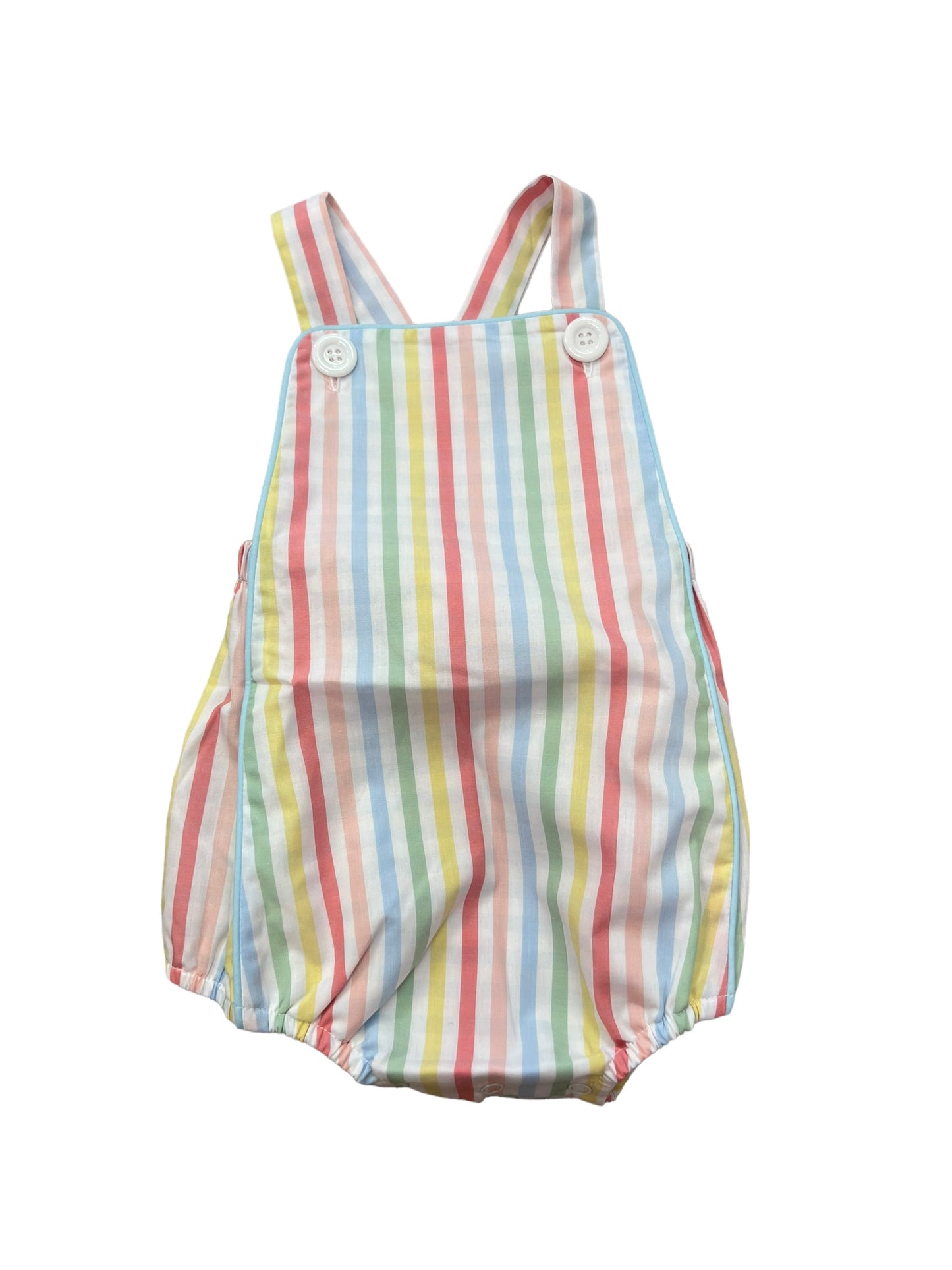 evan sunsuit rainbow stripe