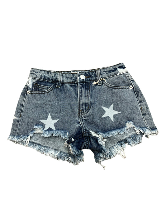 VH denim star shorts