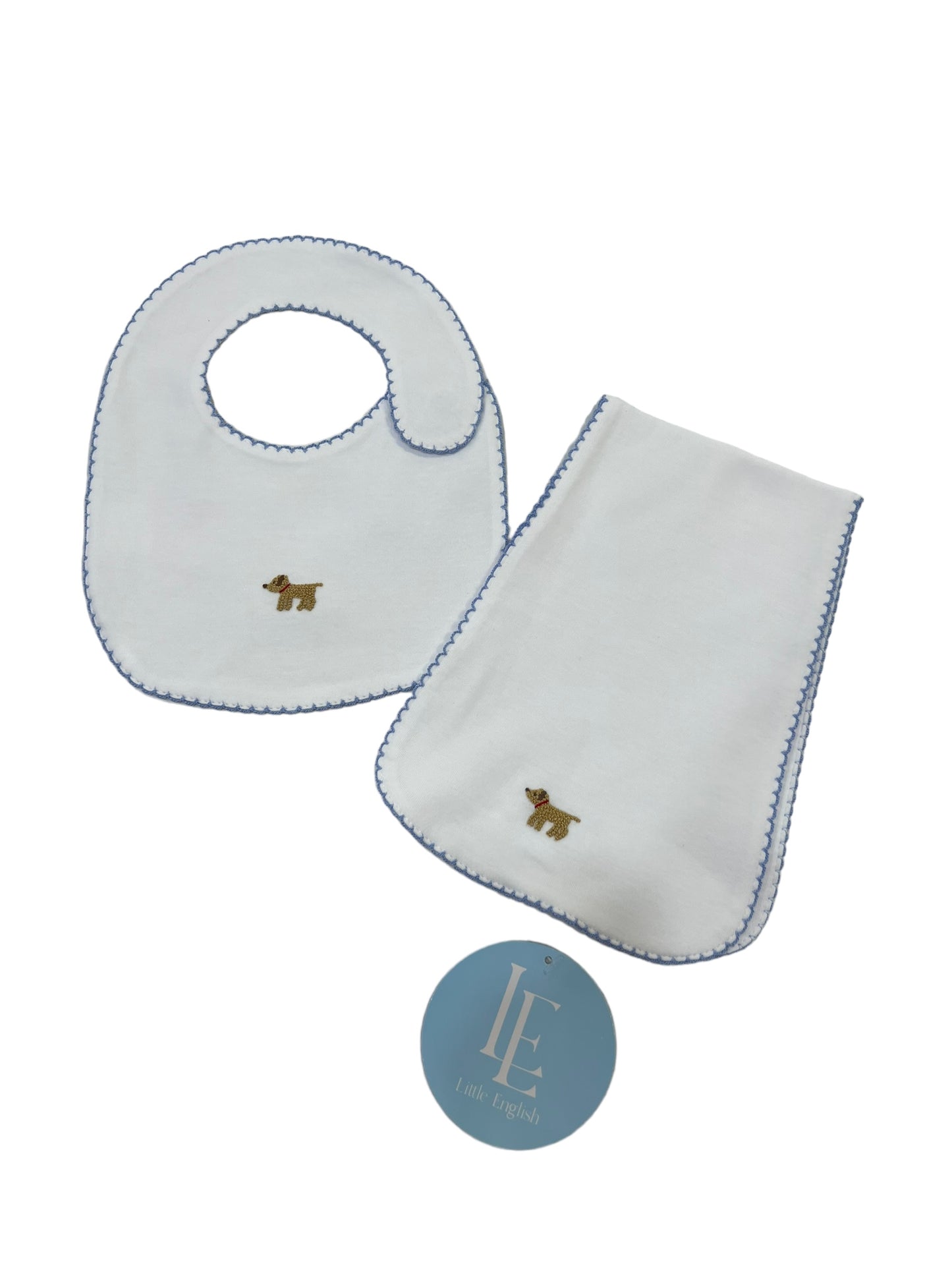 Bib/burp cloth set