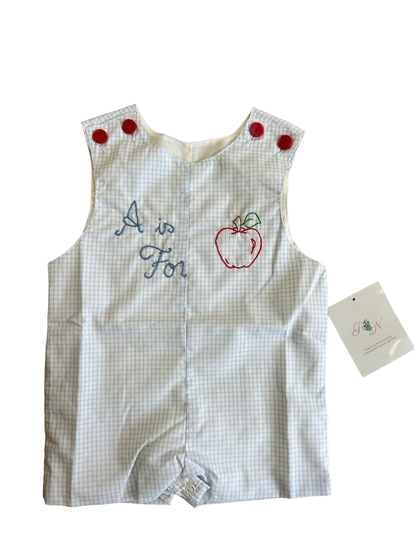 A is for apple shortall