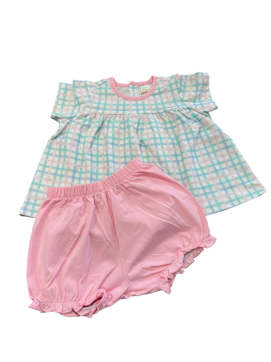 Pastel plaid Set